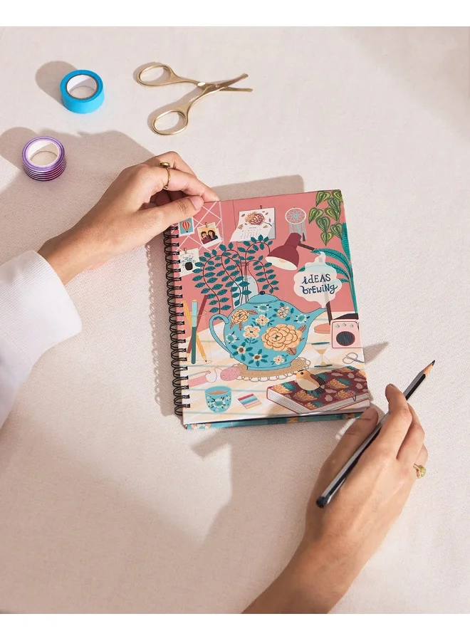 Chumbak Ideas Brewing Spiral Notebook