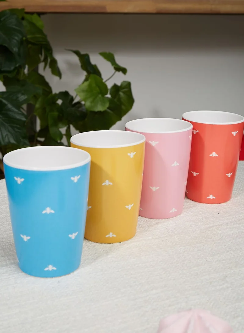 Joules Set Of 4 Melamine Cups