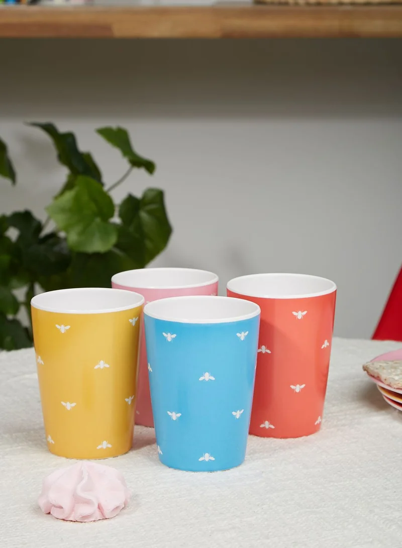 Joules Set Of 4 Melamine Cups