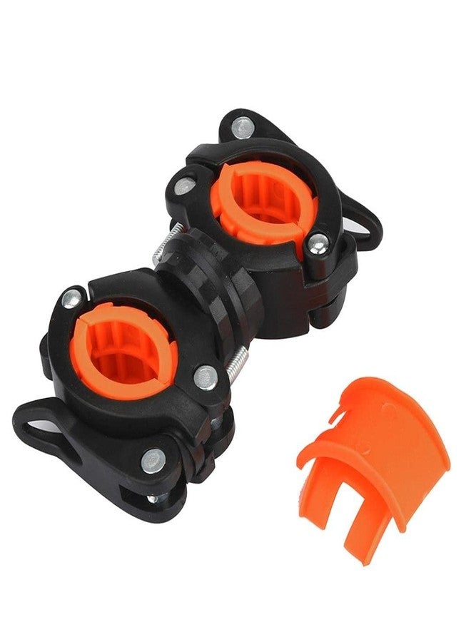 UDee 360 Rotation Cycling Bicycle Light Flashlight Clamp Torch Holder - Image 2