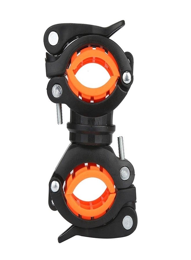 UDee 360 Rotation Cycling Bicycle Light Flashlight Clamp Torch Holder - Image 1