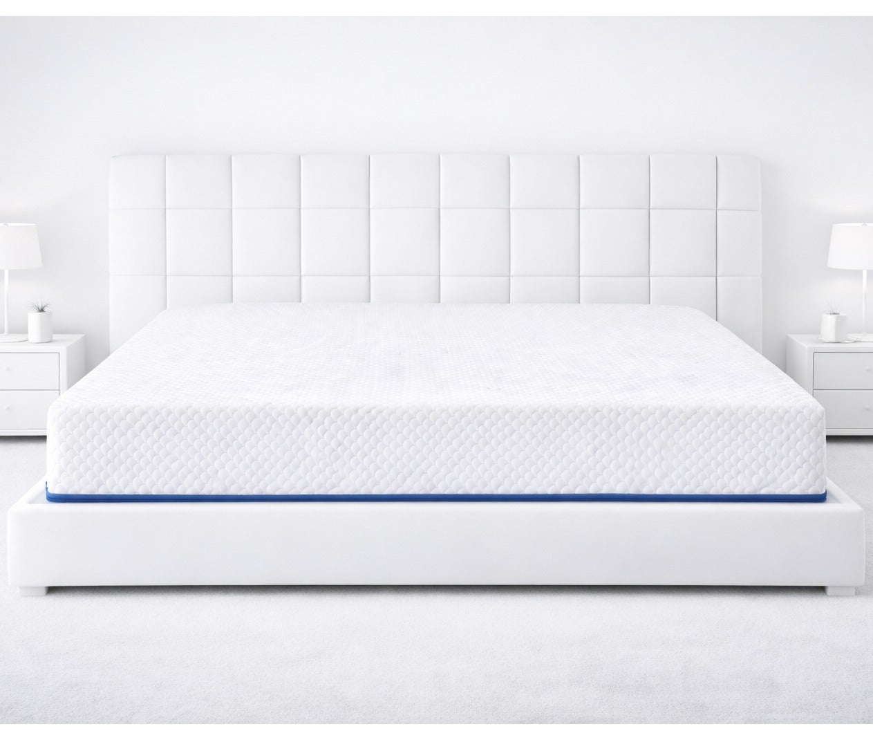 Rexal Home Euro Extreme Cool Pocket Spring Mattress – 30 cm Height, Gel-Infused Memory Foam, Advanced Cooling Fabric, Motion Isolation, Durable Comfort & Spine Support – Luxury Sleep Collection (Exten