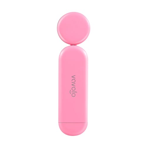 VAVOFO USB Rechargeable Blue Light Blocking Amber Clip On Bookmark Shaped Reading Light for Bookworms Reading in Bed (Pink) - Image 1