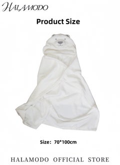 Baby Bath Towel with Hooded Cartoon Winter Warm Cloak Velvet Blanket Extremely Soft Bath Towels Absorbent Towels Suitable for Toddler & Infant & Newborn - pzsku/ZA3D3C110DE0A2245F4DAZ/45/_/1737101059/fb5e513e-dcf0-4f59-8dcf-14b5fd3695cb