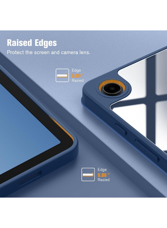 Case for Samsung Galaxy Tab A9 Plus 11 Inch 2023 - Shockproof Protective Case with Transparent Hard Shell on the Back for Tablet A9+ SM-X210/X216/X218, - Image 3