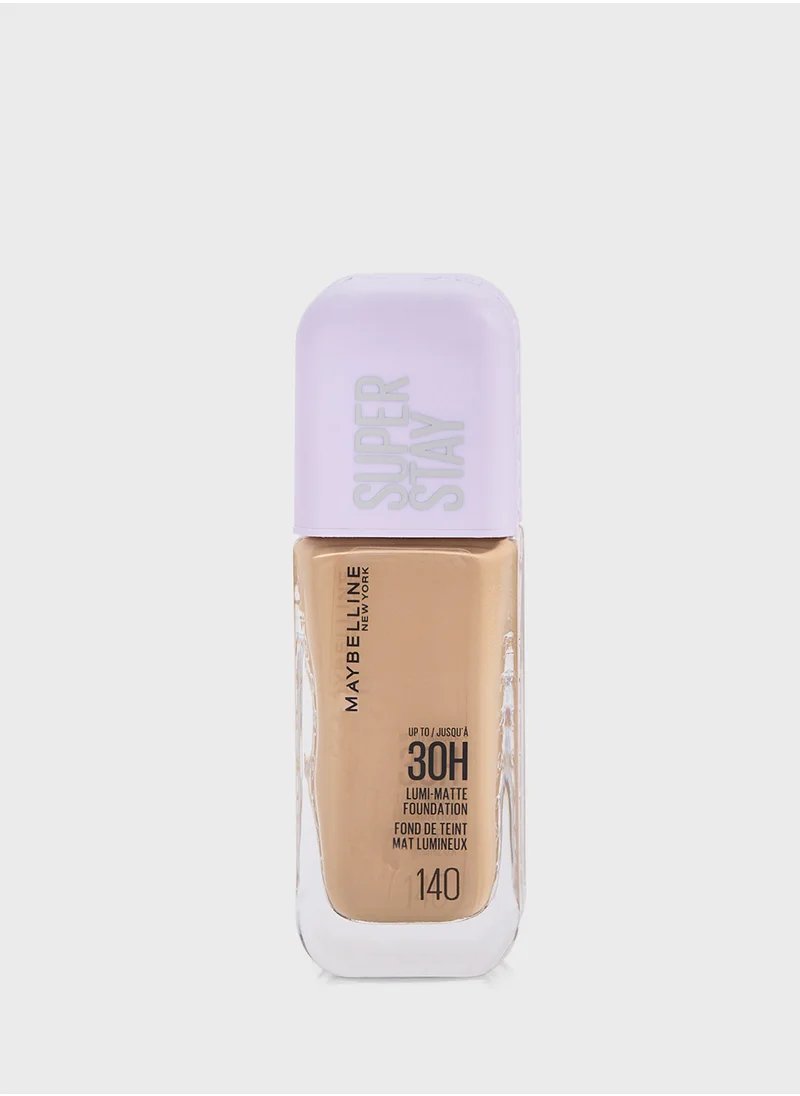 ميبلين نيويورك Super Stay Lumi-Matte Foundation 30hr Longwear 140