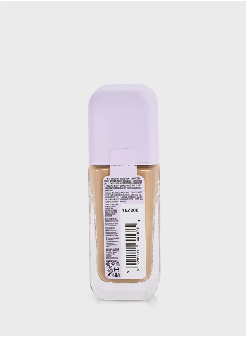ميبلين نيويورك Super Stay Lumi-Matte Foundation 30hr Longwear 140