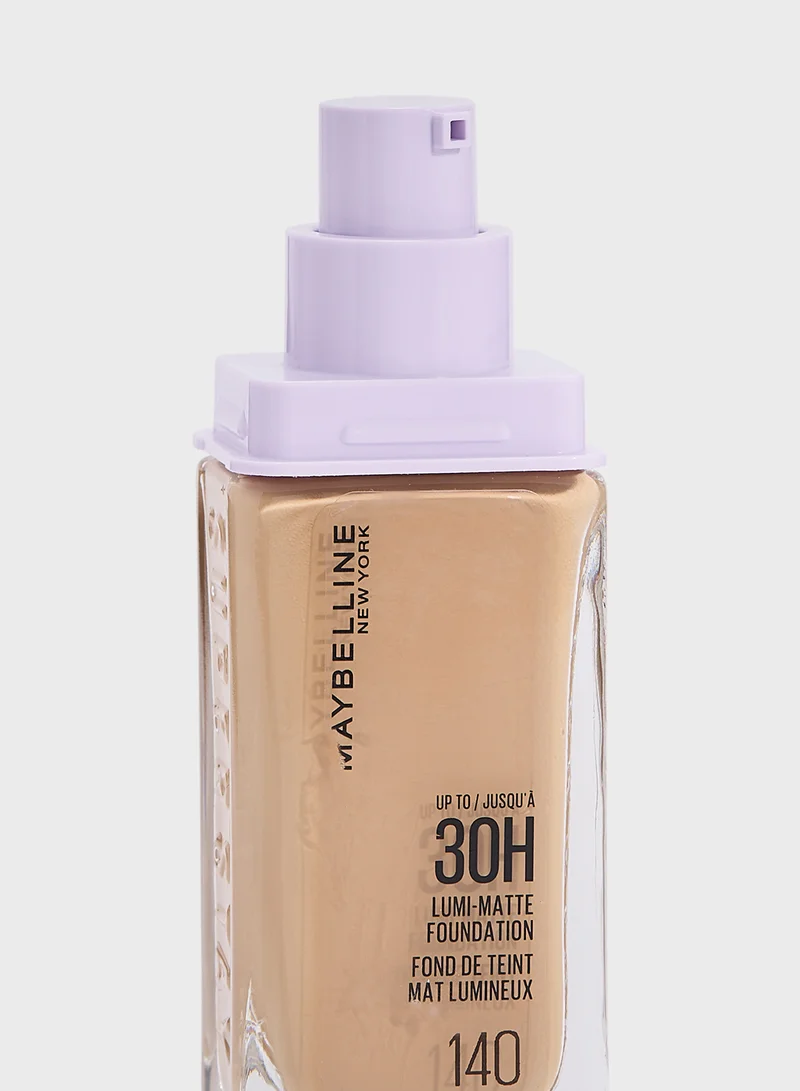 MAYBELLINE NEW YORK Super Stay Lumi-Matte Foundation 30hr Longwear 140