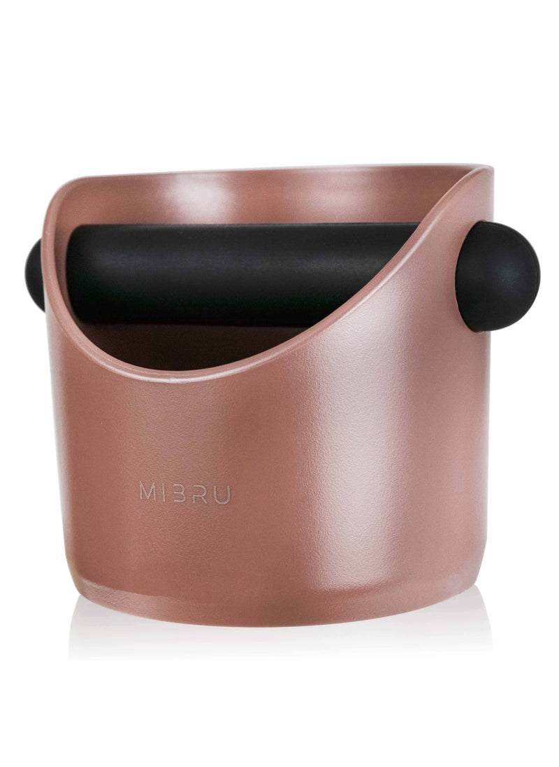 MIBRU - Coffee Knock Box Mini Container Barista Style Grind Dump Bin Waste ABS Shock Absorbent Detachable and Anti slip Base - Image 1