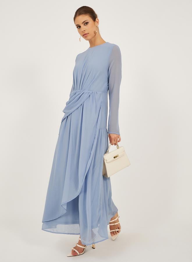 Styli Draped Maxi Dress - Image 1