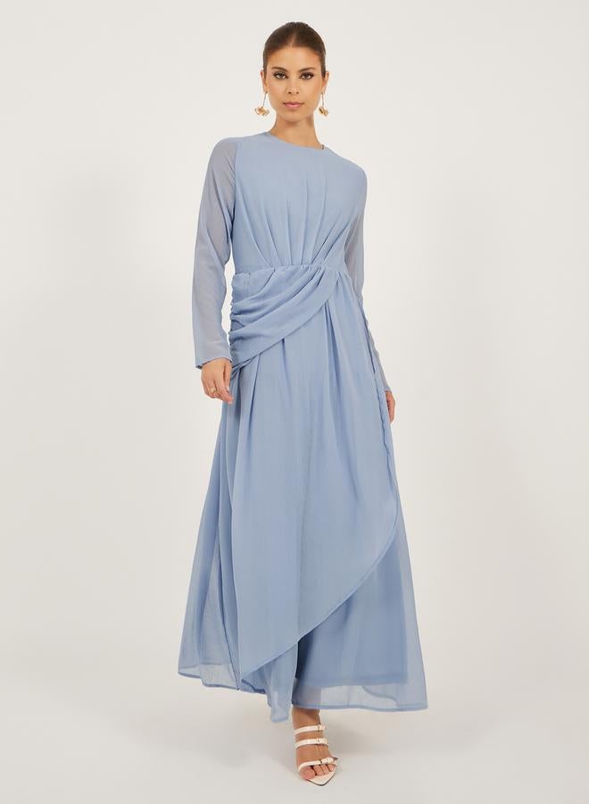 Styli Draped Maxi Dress - Image 2