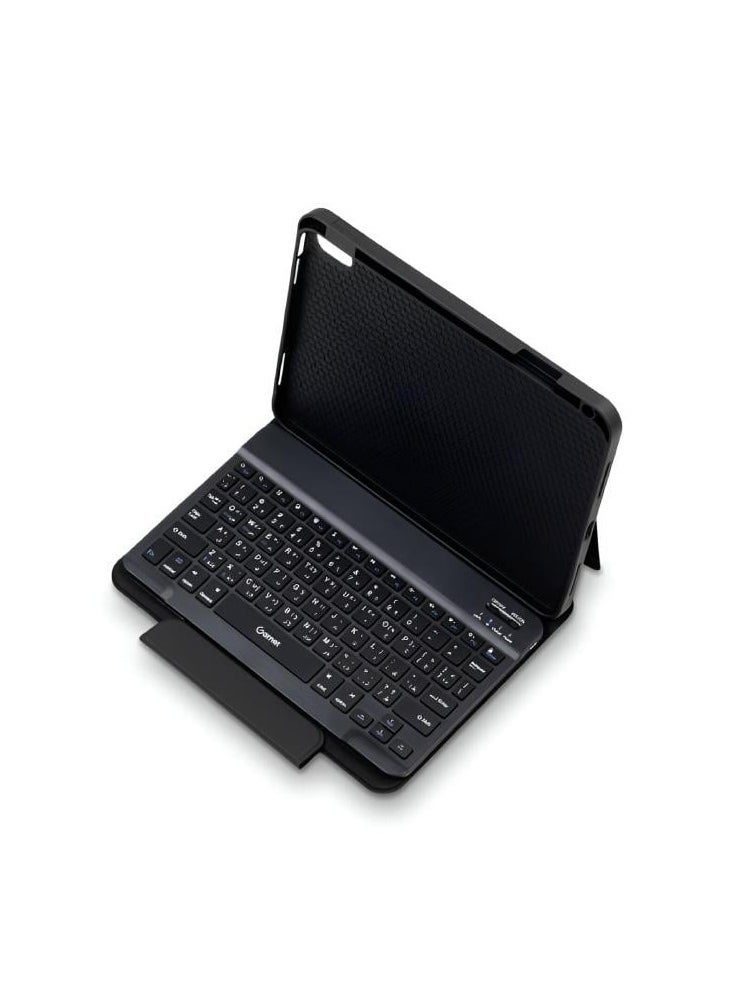GARNET - iPad 10.9 2022 Wireless Keyboard Black Arabic English Layout Compact - Image 1
