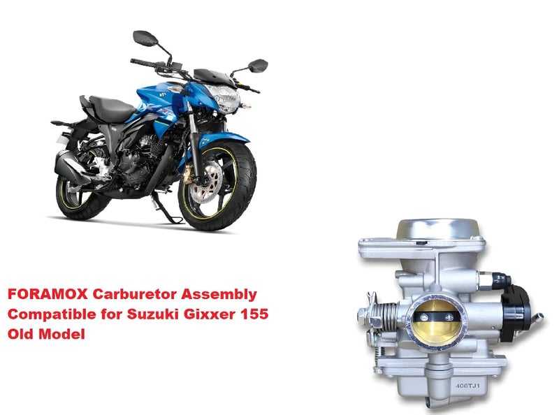 FORAMOX Carburetor Assembly Compatible with Suzuki Gixxer 155 Old Model - Image 2