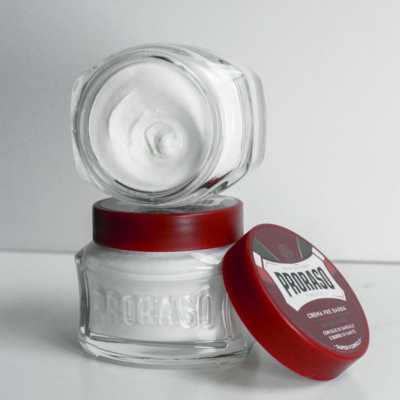 Proraso Pre-Shave Conditioning Cream for Men, Moisturizing and Nourishing for Coarse Beards with Sandalwood Oil, 3.6 oz - Image 3