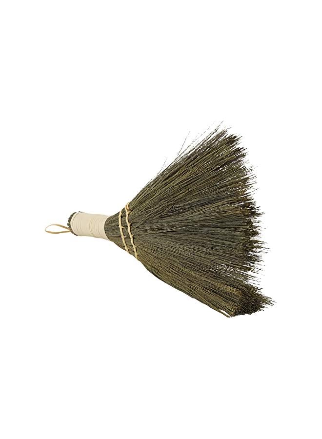promass Anti Static Soft Cleaning Duster Brush Manual Straw Braided Small Broom Handmade Dust Floor Cleaning Sweeping Broom Soft for Home Furniture Car - Image 5