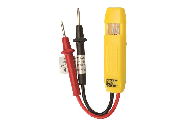 NSI جهاز اختبار الجهد TES-111 ذو المجس المزدوج، 80-250 فولت متردد، نيون - Image 3