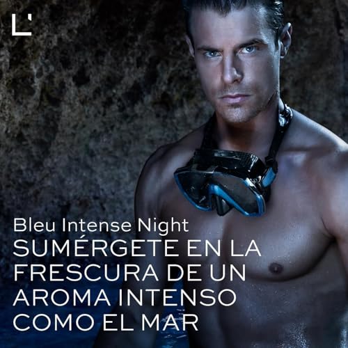 L'Bel - Bleu Intense Night Perfume for Men Long Lasting 100 ml - Image 4