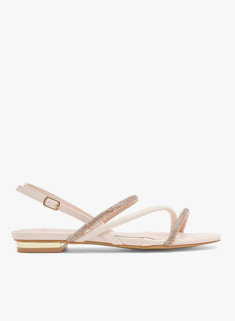 لوريان صنادل مونيكا المسطحة