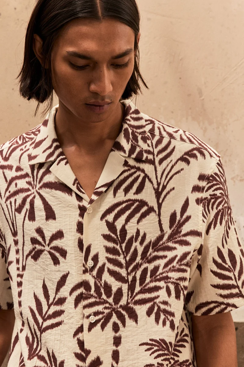 H&M  Regular Fit Resort shirt for Men | Best Price UAE