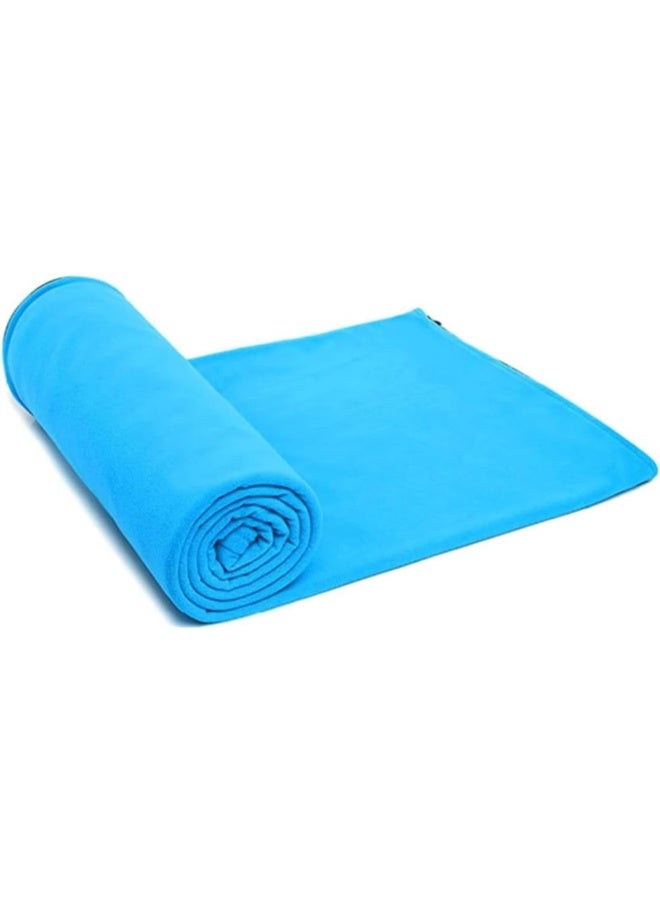 Adventure Lab Sleeping Bag Liner for Camping & Travel | Ultralight Polar Fleece Sleeping Bag Liner with Zipper & Carry Bag | Portable Camping Blanket for Hiking, Backpacking, Festivals & Outdoor Adventures - Image 1