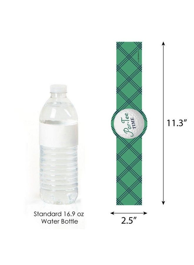 Big Dot of Happiness Par Tee Time Golf Diy Party Supplies Birthday Or Retirement Party Diy Wrapper Favors & Decorations Set Of 15  - Image 4