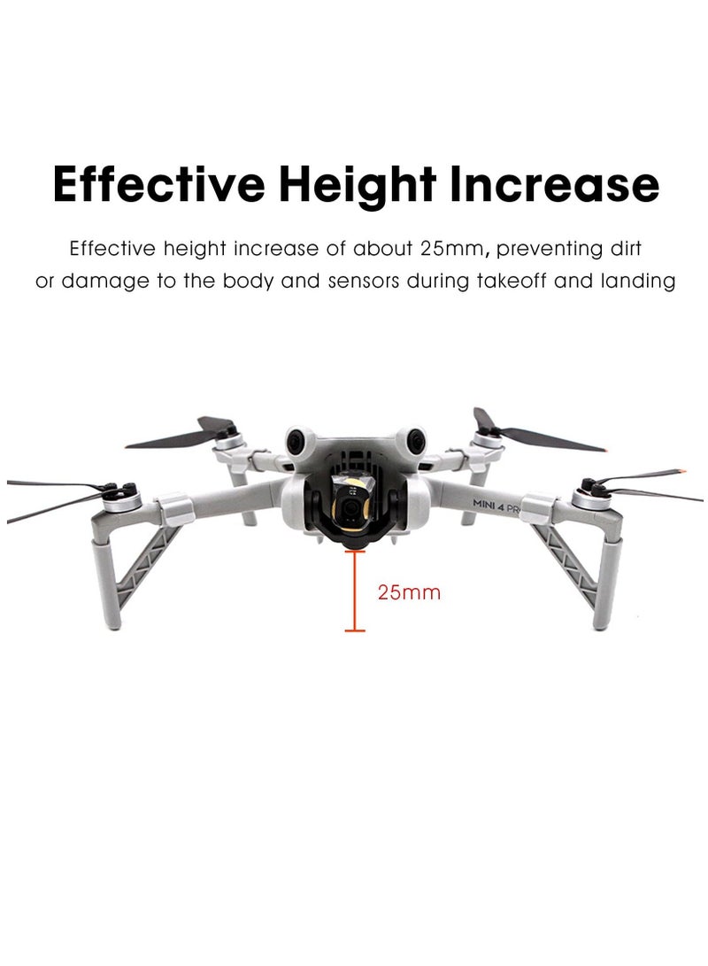 Landing Gear Extensions for DJI Mini 4 Pro Drone Heightening Bracket Leg Support Protector - Image 3
