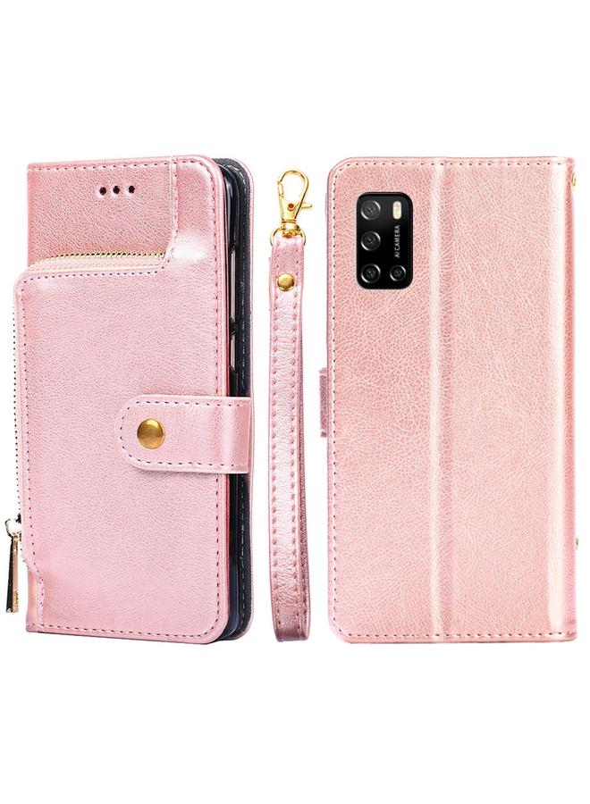 اس-توب جراب هاتف Rakuten Big S بسحاب من الجلد - Image 1