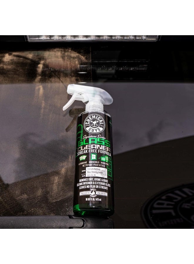 Chemical Guys CLD_202 Signature Series Glass Cleaner (Works on Glass, Windows, Mirrors, Navigation Screens & More; Car, Truck, SUV and Home Use), Ammonia Free & Safe on Tinted Windows, 128 fl oz - Image 3