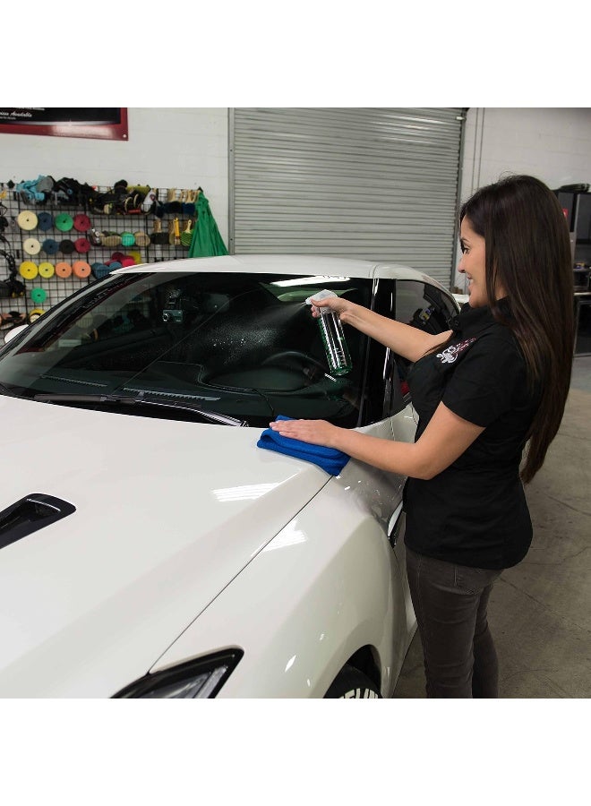 Chemical Guys CLD_202 Signature Series Glass Cleaner (Works on Glass, Windows, Mirrors, Navigation Screens & More; Car, Truck, SUV and Home Use), Ammonia Free & Safe on Tinted Windows, 128 fl oz - Image 5