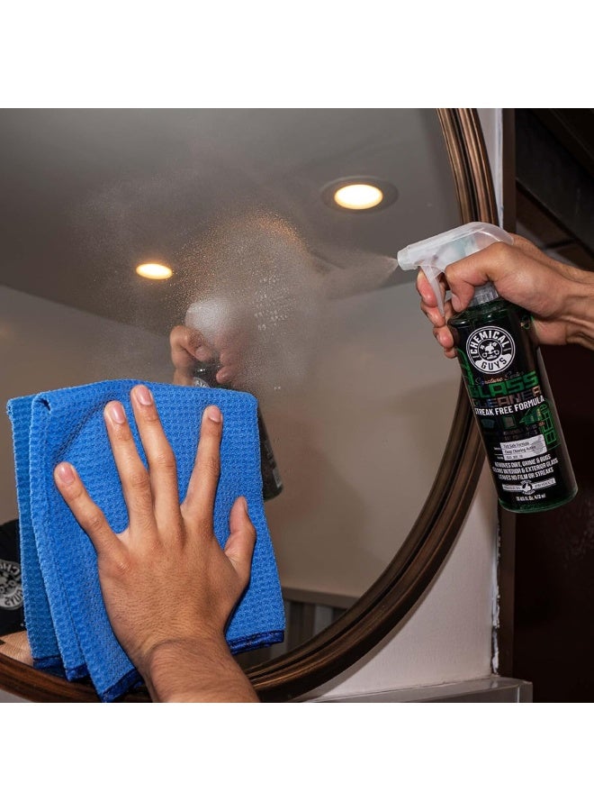 Chemical Guys CLD_202 Signature Series Glass Cleaner (Works on Glass, Windows, Mirrors, Navigation Screens & More; Car, Truck, SUV and Home Use), Ammonia Free & Safe on Tinted Windows, 128 fl oz - Image 4