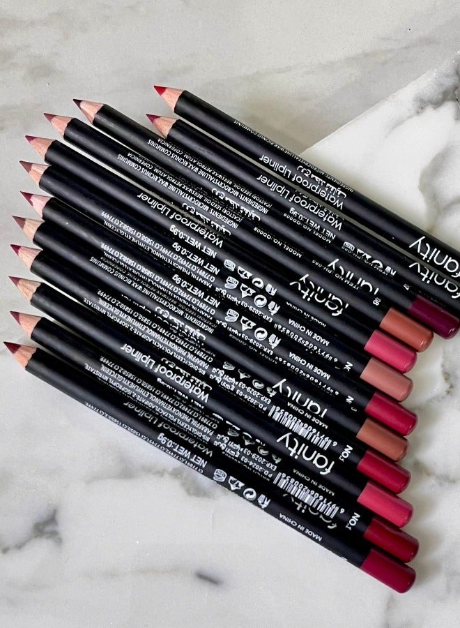 فانيتي محددات شفاه ثابته 12 لون ماركه فنتي بيوتي - Image 3