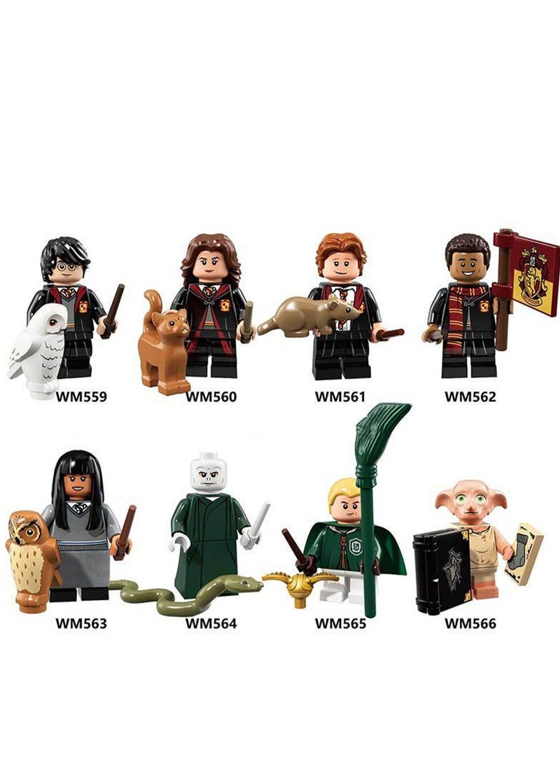 ألعاب مكعبات بناء تعليمية للأطفال مكونة من 8 قطع من سلسلة أفلام مناسبة كهدايا للأولاد - Image 1