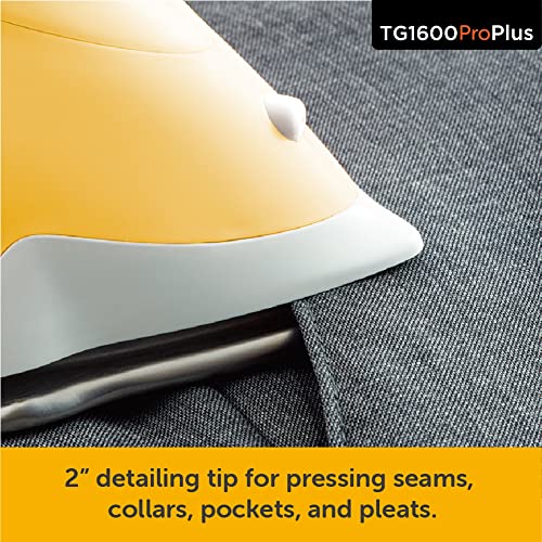 oliso TG1600 ProPlus Smart Iron with Auto-Lift – 1800 Watt Steam Iron for Clothes, Sewing, Quilting & Crafting – Diamond Ceramic-Flow Soleplate, Butterscotch - Image 4