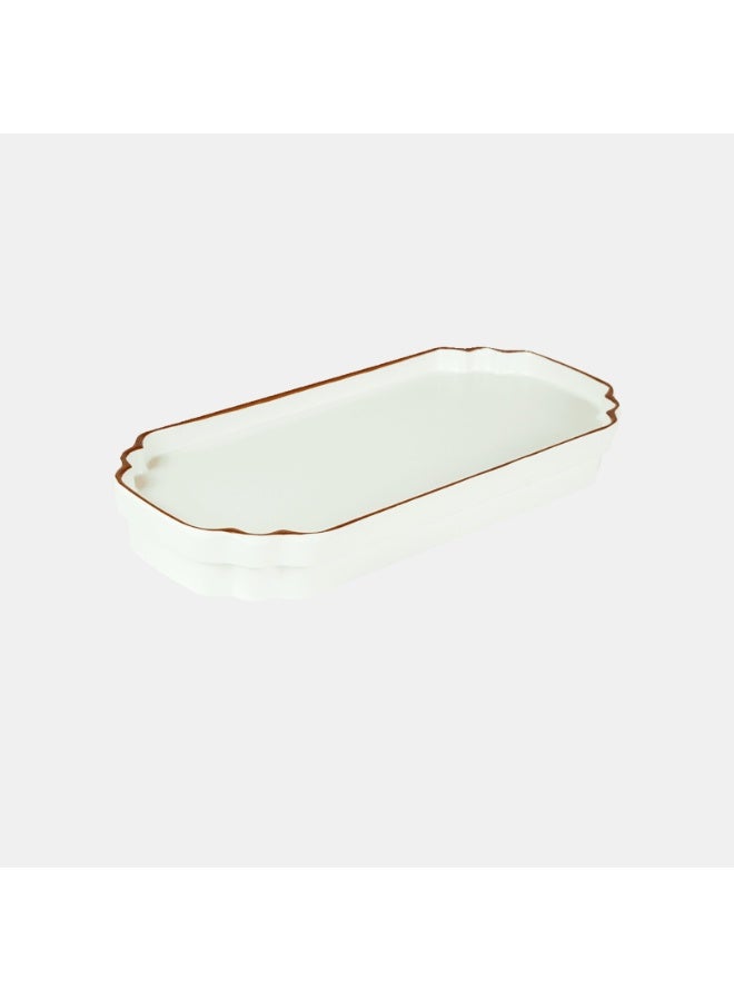 Baci milano Set of 15 Melamine Dinner Plates and Serving Trays for 6 Persons – Unbreakable Plates, Bowls, Tableware, Dinnerware, Serving, Dining, Kitchen, Home, Gift, Italian Design by Baci Milano - Image 4