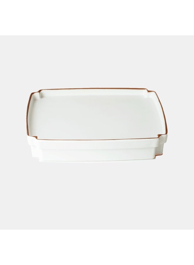 Baci milano Set of 15 Melamine Dinner Plates and Serving Trays for 6 Persons – Unbreakable Plates, Bowls, Tableware, Dinnerware, Serving, Dining, Kitchen, Home, Gift, Italian Design by Baci Milano - Image 5