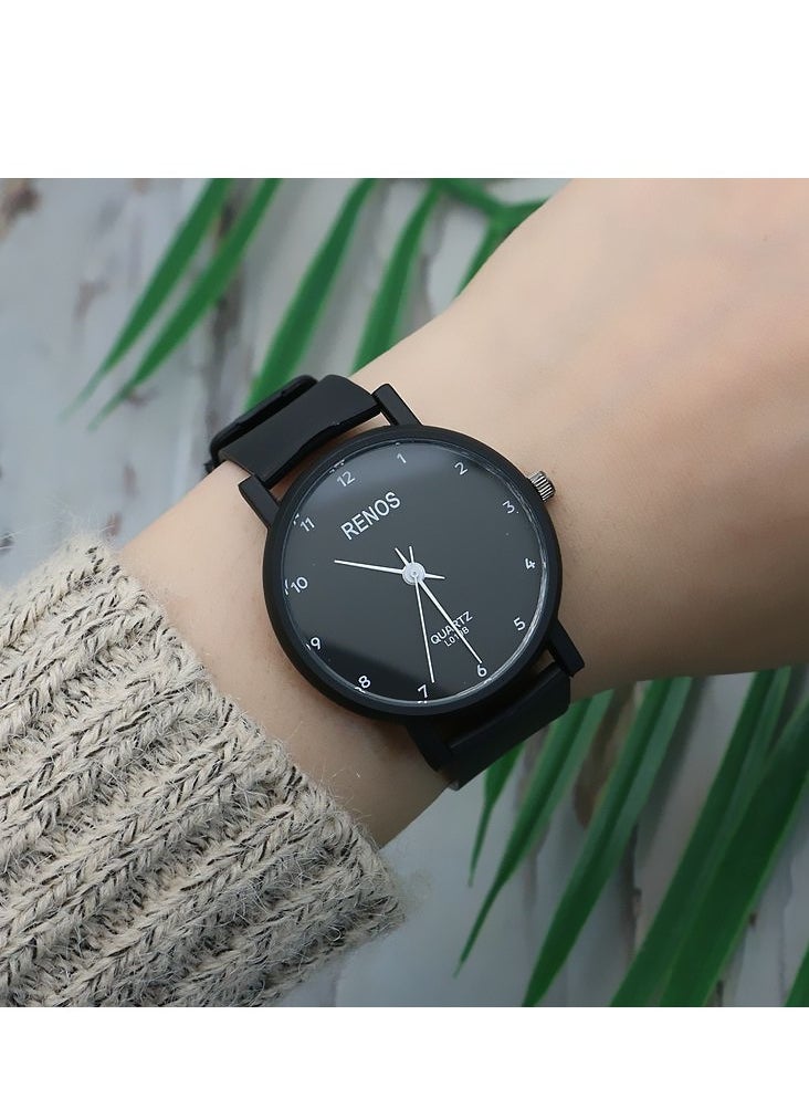 Generic - Cristiano Ronaldo Rubber Quartz Casual Watch - Image 1