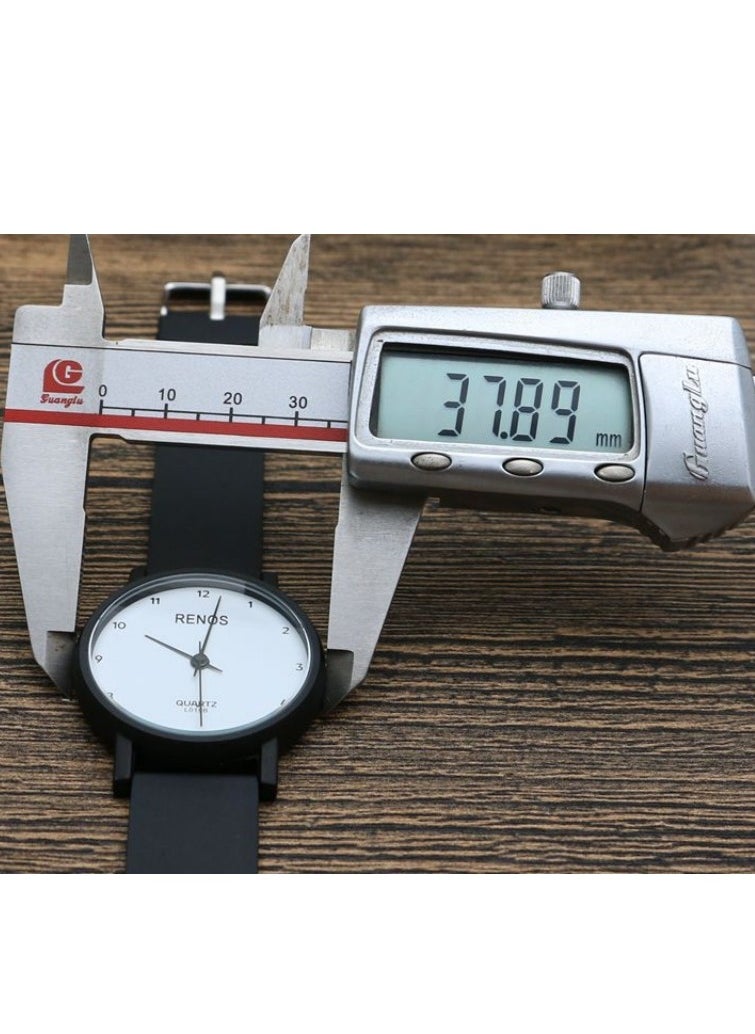 Generic - Cristiano Ronaldo Rubber Quartz Casual Watch - Image 1