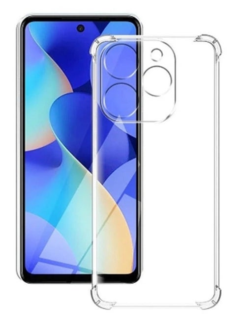 Phone Case For Tecno Spark Go 2024/ POP 8/ Spark 20/ Spark 20C Crystal Clear Ultra Slim Anti Scratch Shockproof Protective TPU Back Cover