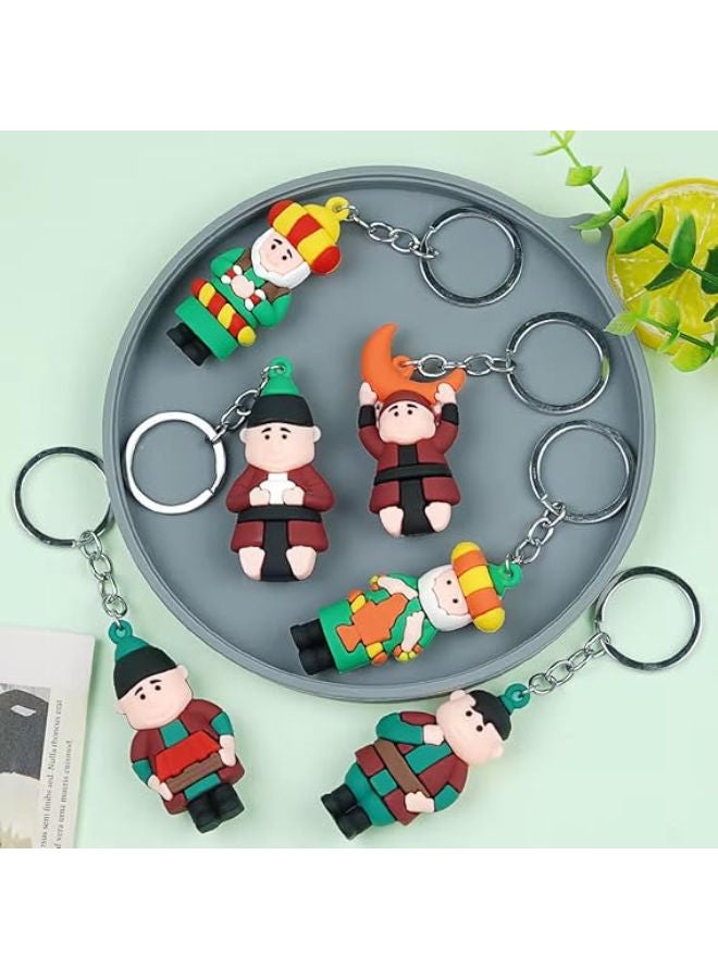 ميداليات مفاتيح شخصيات كرتونية – طقم 36 قطعة - Image 3