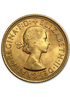 ABConcept Queen Elizabeth Sovereign Gold 8 gram coin 22 carat  - Image 1