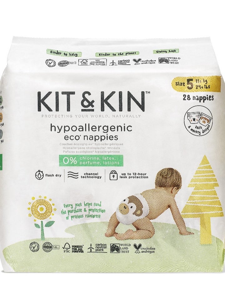 Kin Variety Pack Buy Kit & Kin Eco Size 5 Diapers 11+ Kg 28 Count Online | 15 Minutes ...
