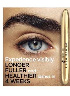 Stacy Lash Stacy Lash Growth Serum (0.17fl.oz / 5ml) | Eyebrow & Eyelash Enhancing Serum for Natural Lashes & Brows | Lash Serum for Eyelash Growth and Thickness  - Image 4