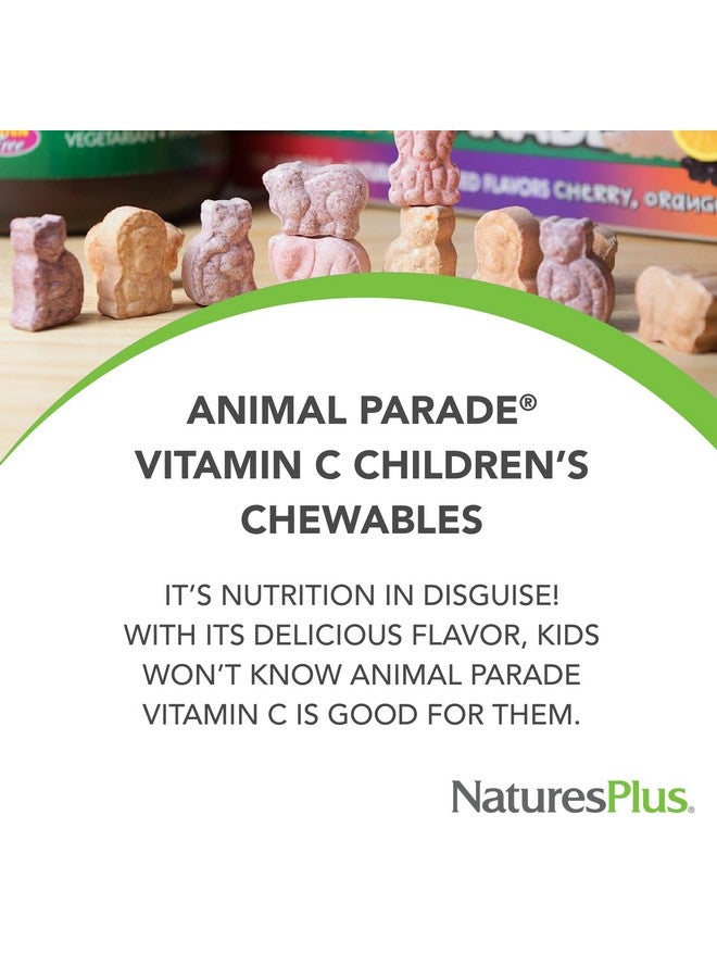 Natures Plus NaturesPlus Animal Parade Vitamin C Children's Chewable - Natural Orange Juice Flavor - 90 Animal-Shaped Tablets, Pack of 4 - Vegan, Vegetarian, Gluten Free - 180 Total Servings - Image 3