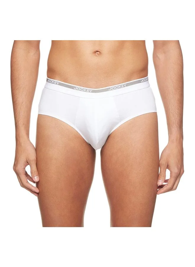JOCKEY Jockey 8037 Men Super Combed Cotton Solid Brief with Ultra soft Waistband Pack of 2