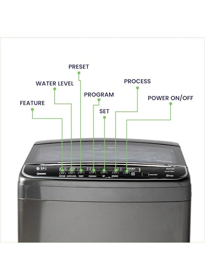 SPJ SPJ TLGRW‑18FAM Top‑Load Fully Automatic Washing Machine  - Image 5