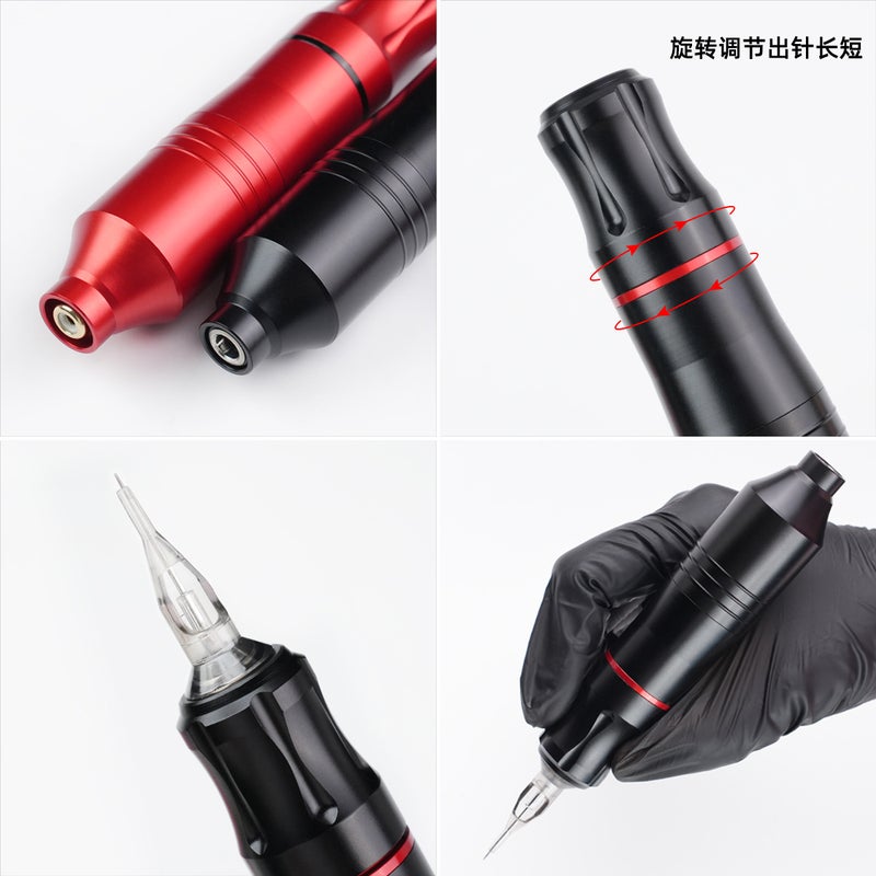 European Beautiful Tattoo Equipment Force God Motor Pen Tattoo All-In-One Machine Tattoo Pen Tattoo Machine Tattoo Equipment - Image 4