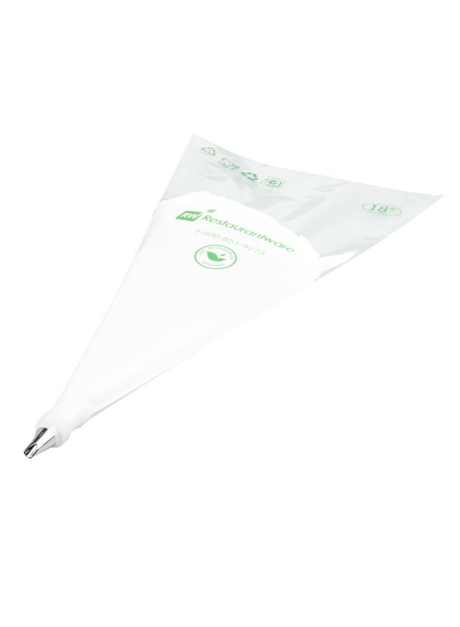 Restaurantware Pastry Tek Cake Tip, 1 Specialty Piping Tip - #81, Dent-Resistant, Stainless Steel Icing Decorating Tip, Dishwasher-Safe, Decorate Cupcakes, Cakes, or Cookies - Image 2