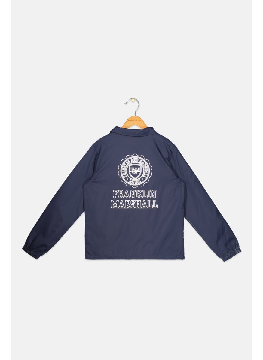 Kids Boy Brand Logo Windbreaker Jacket, Navy - pzsku/ZA3D6878F29EEDFBF891FZ/45/_/1738678534/4f08d54f-b60e-401f-a343-9079bc3d9b31