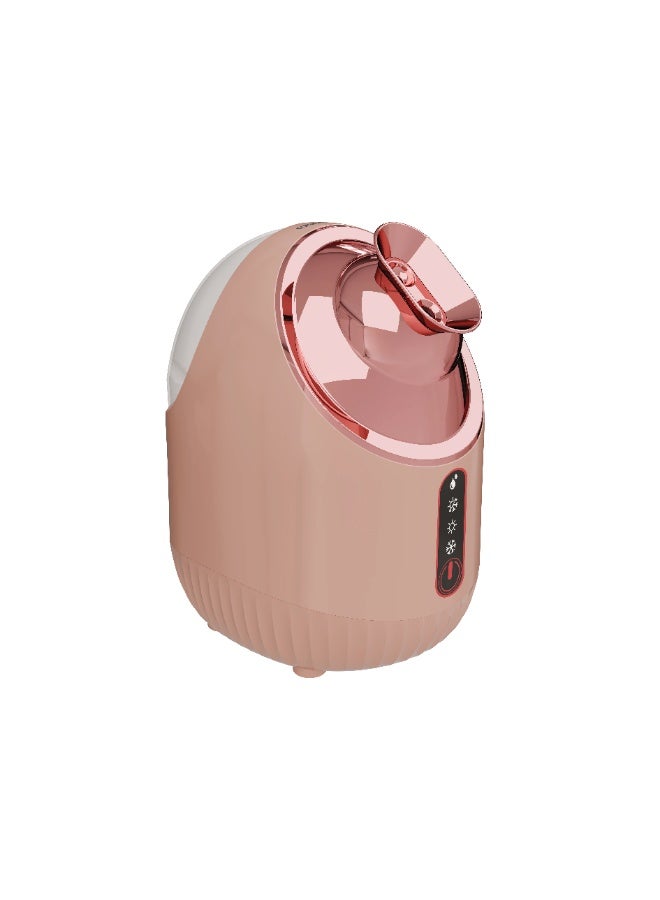 porodo Rozita Hot & Cold Face Steamer / Mist Outlet / Mode Switch / Hot and Cold Spraying / Plug Type: UK Plug / Power: 280W - Pink - Image 1