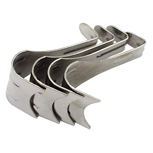 DGOL 24pcs Heavy Duty Picture Rail Hooks Photo Frame Molding Hangers Loading 60 pounds - Image 1